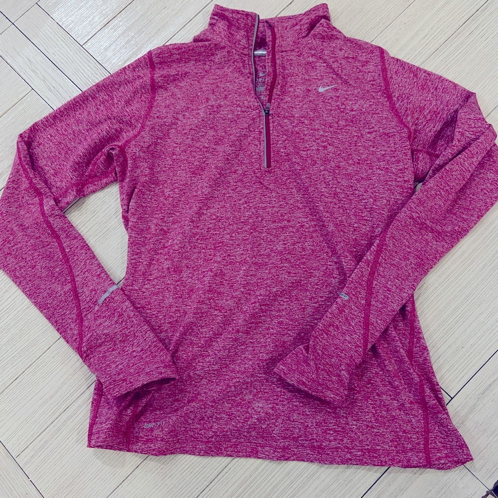 Nike Drifit quarter zip pullover